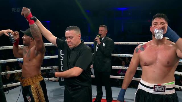 Derrick Findley vence a Felipe Chavez al final del segundo asalto: BKFC