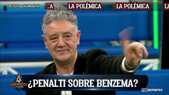¿Penalti sobre Benzema?: El Chiringuito