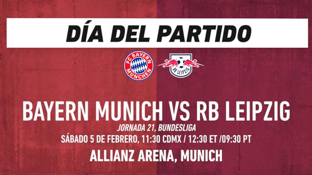 Bayern Munich vs RB Leipzig: Bundesliga