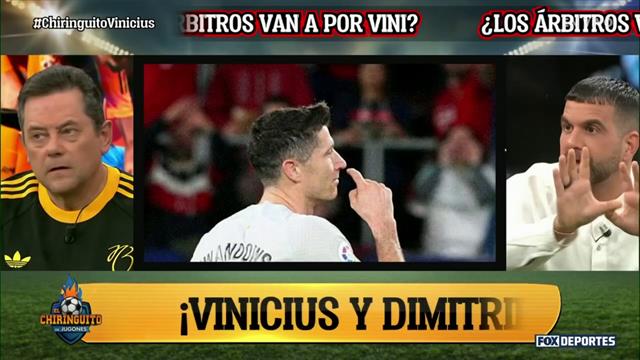 Vinícius y Robert Lewandowski, la comparación de ambas sanciones en La Liga: El Chiringuito