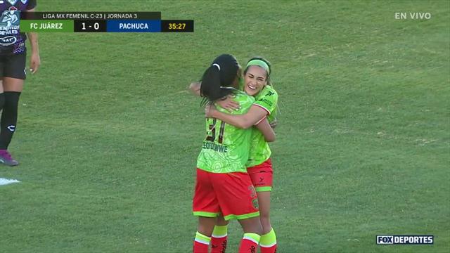 Gol, FC Juárez 1-0 Pachuca: Liga MX Femenil