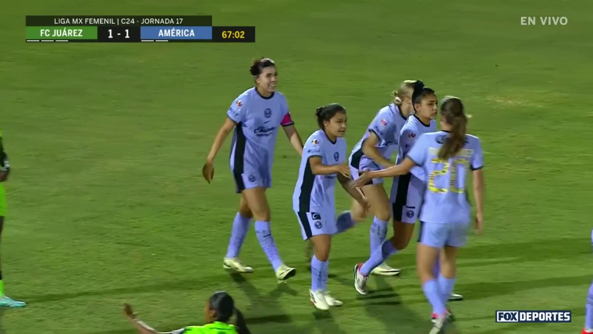 Gol, Juárez 1-1 América: Liga Mx Femenil