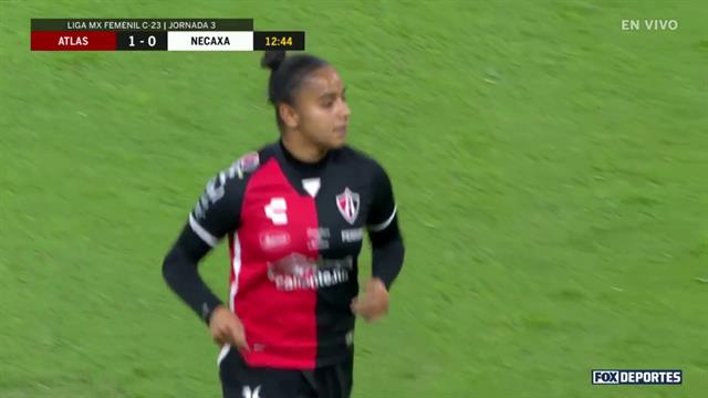 Gol, Atlas 1-0 Necaxa: Liga MX Femenil