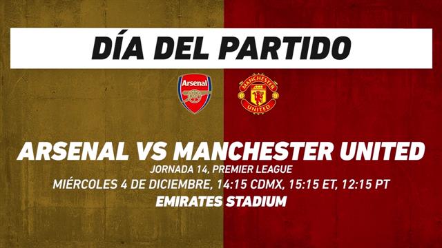 Arsenal vs Manchester United, frente a frente: Premier League