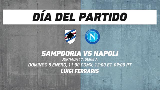 Sampdoria vs Napoli: Serie A