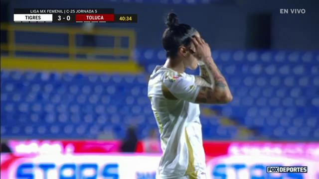 Gol, Tigres 3-0 Toluca: Liga MX Femenil