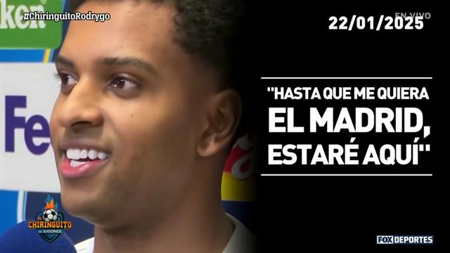 ¿Rodrygo se queda en el Real Madrid?: El Chiringuito