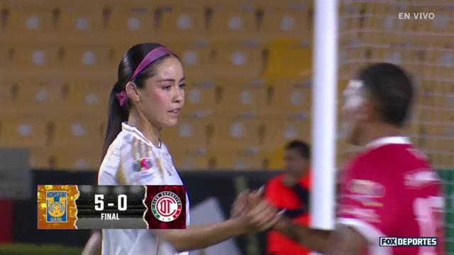 Resumen, Tigres 5-0 Toluca: Liga MX Femenil