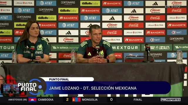 Si la selección mexicana pierde ante Brasil, Jaime Lozano no renunciará: Punto Final