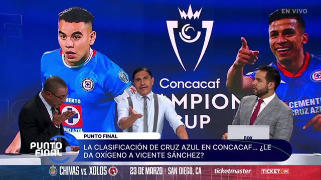 Dudas en Cruz Azul con Vicente Sánchez a pesar de goleada en CONCACAF Champions Cup: Punto Final