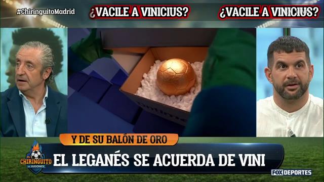 El Leganés se acuerda de Vinícius con una broma sobre el Balón de Oro: El Chiringuito