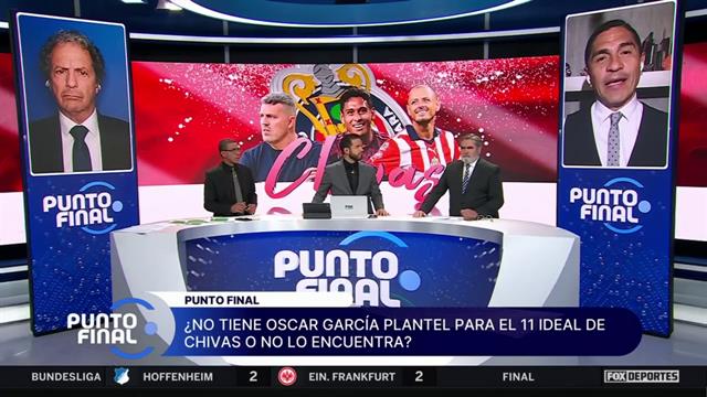 ¿Oscar García tiene claro cuál es su once ideal?: Punto Final