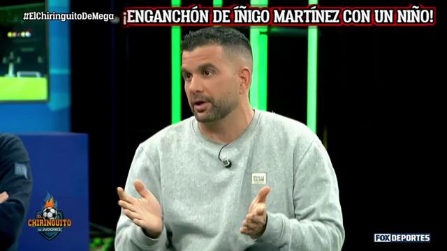 Íñigo Martínez explotó contra un muchacho que lo ofendió: El Chiringuito