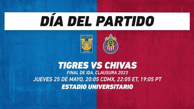 Tigres vs Chivas, frente a frente: Liga MX