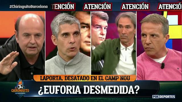 ¿Está mal que Joan Laporta reaccione así en la Kings League?: El Chiringuito