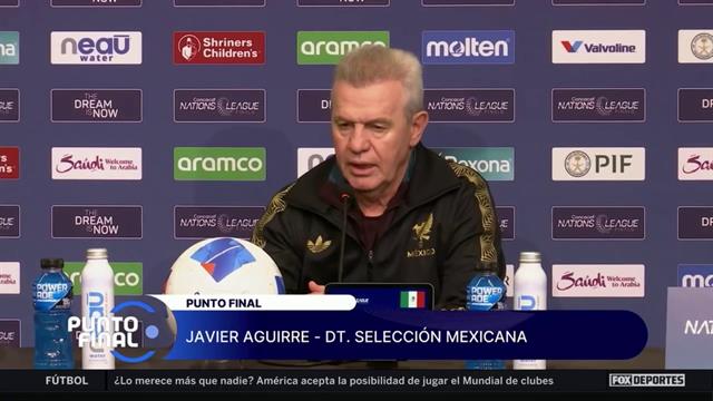 "Panamá juega de otra manera", Javier Aguirre: Punto Final