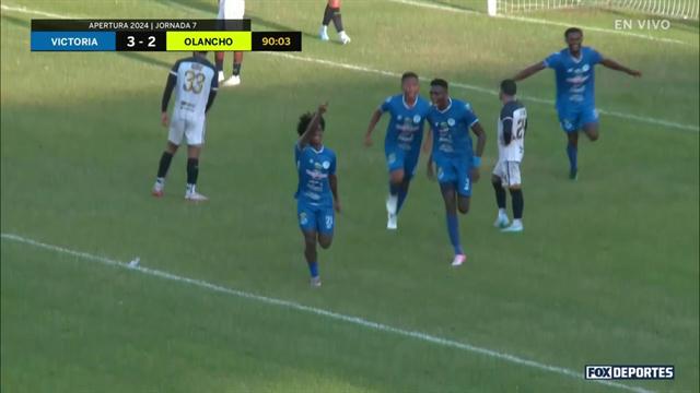 Gol, Victoria 3-2 Olancho : Liga de Honduras