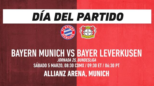 Bayern Munich vs Bayer Leverkusen: Bundesliga