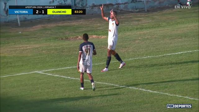 Gol, Victoria 2-2 Olancho : Liga de Honduras