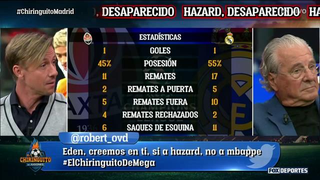 Guti se pone del lado de Hazard, "es muy difícil que te pongan en estos partidos": El Chiringuito