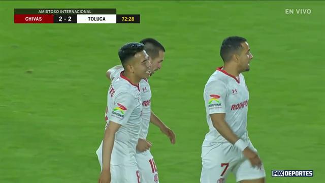 Gol, Chivas 2-2 Toluca: Amistoso Internacional