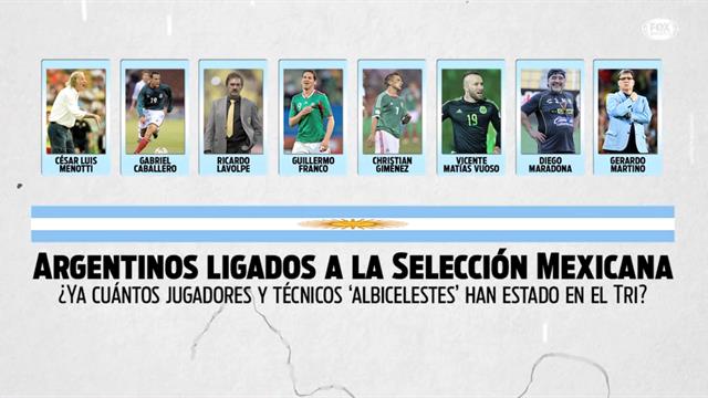 Argentinos ligados a la Selección Mexicana