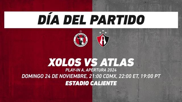 Xolos vs Atlas, frente a frente: Liga MX