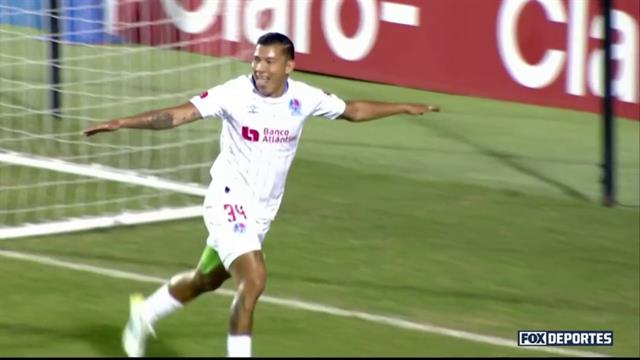 Gol, Olimpia 1-0 Victoria : Liga de Honduras