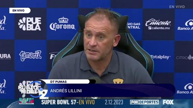 "Mis jugadores nunca me dieron la espalda, eso se agradece", Andrés Lillini: Punto Final