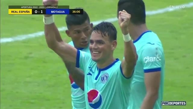 Gol, Real España 0-1 Motagua: Liga Nacional de Honduras