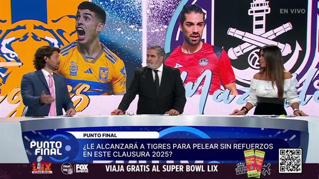 ¿Podrá Tigres pelear por el título del Clausura 2025 sin refuerzos?: Punto Final