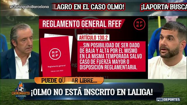 ¿Por qué el Barcelona no ha podido inscribir a Olmo?: El Chiringuito