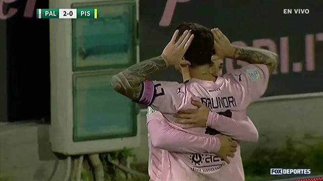 Gol, Palermo 2-0 Pisa: Serie B