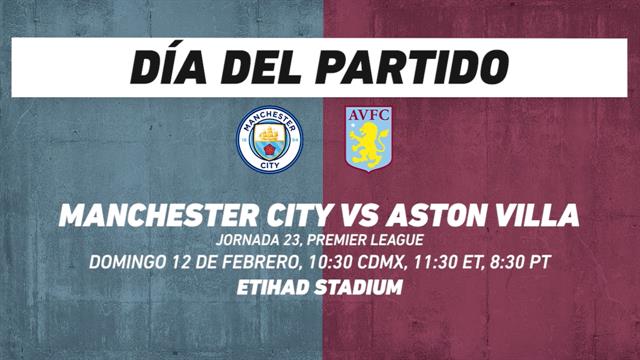 Manchester City vs Aston Villa: Premier League