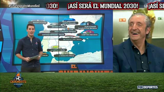 Así se jugará el Mundial 2030: El Chiringuito