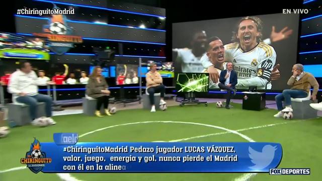 Modric se agarra de Sergio Ramos: El Chiringuito