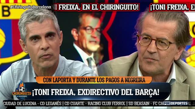 "Esto es un circo mediatico" 'Toni' Freixa: El Chiringuito