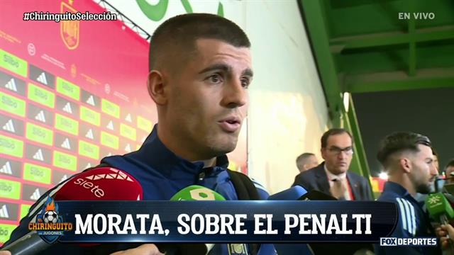 Álvaro Morata y su papel en la Selección de España, ¿se le critica injustamente?: El Chiringuito