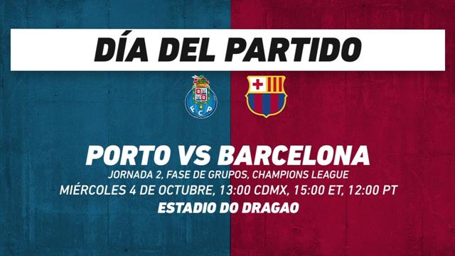 Porto vs Barcelona, frente a frente: Champions League