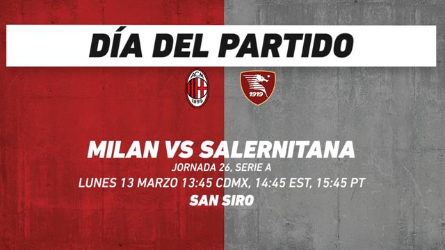 Milan vs Salernitana: Serie A