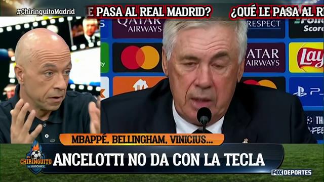 ¿Ancelotti es el responsable del mal paso del Madrid?: El Chiringuito