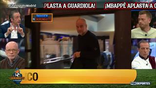 ¿Pep Guardiola ovacionado por los aficionados del Real Madrid?: El Chiringuito