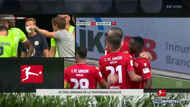 Gol: Union Berlin 1-0 Fortuna Dusseldorf: Bundesliga