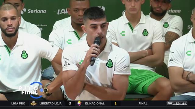 Jugadores de Santos dan la cara tras la goleada ante Necaxa?. Punto Final