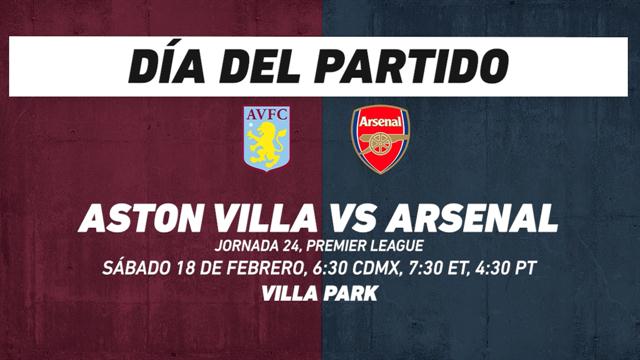 Aston Villa vs Arsenal: Premier League