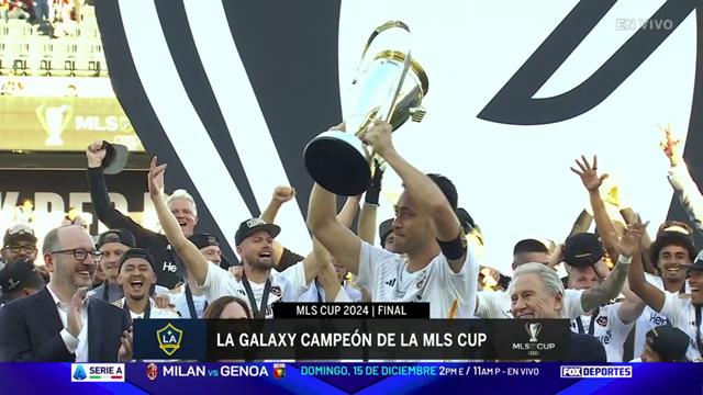 ¡LA Galaxy es campeón!: MLS