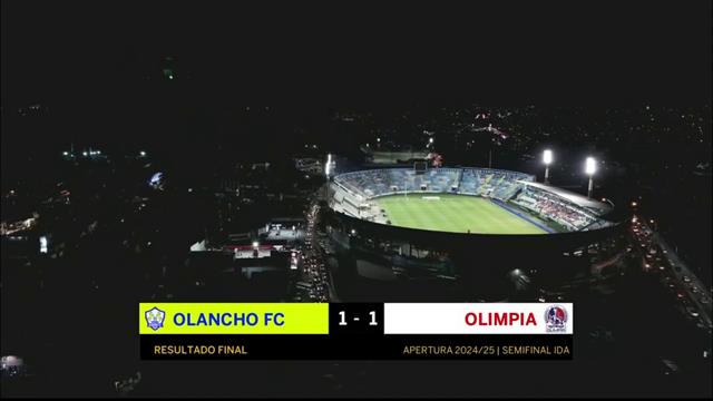 Resumen, Olancho FC 1-1 Olimpia : Liga de Honduras