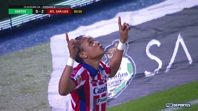 Gol, Santos 0-2 Atlético San Luis: Liga MX Femenil