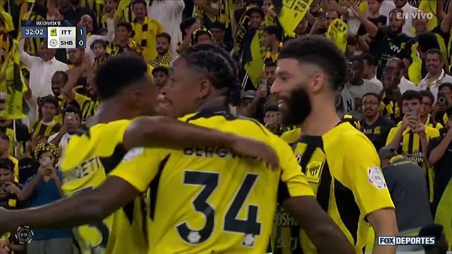 Gol, Al Ittihad 1-0 Al Shabab: Saudi Pro League