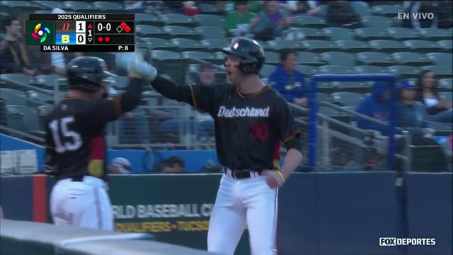 Carrera, Alemania 1-0 Brasil: Clasificatorio Clásico Mundial de Beisbol